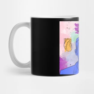 HEART VS BRAIN Mug